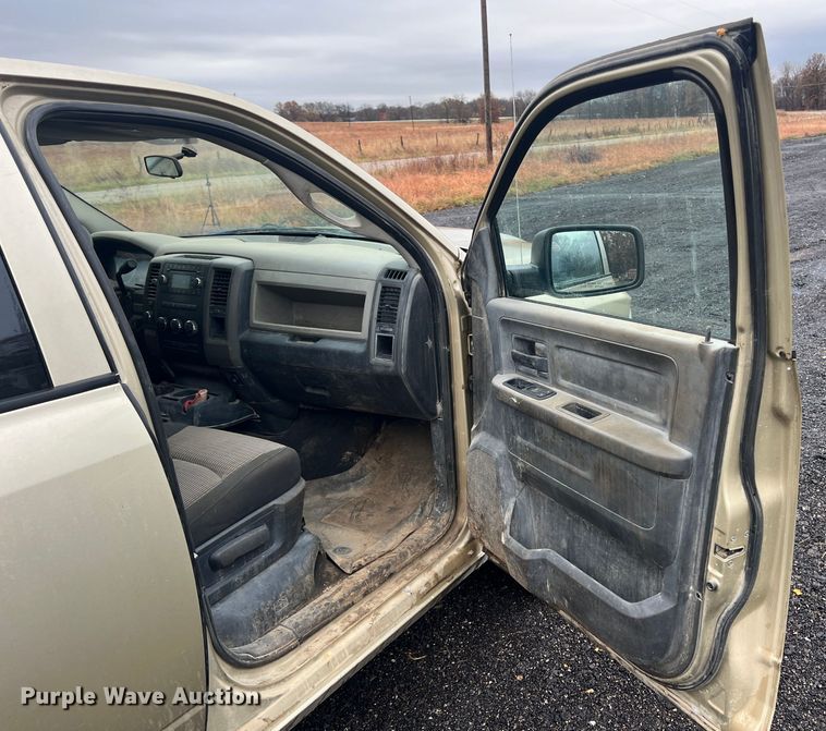 image for item KF9766 2011 Dodge Ram 1500  Quad Cab pickup truck