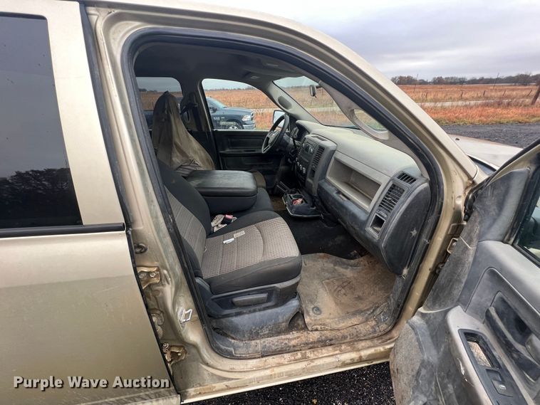 image for item KF9766 2011 Dodge Ram 1500  Quad Cab pickup truck