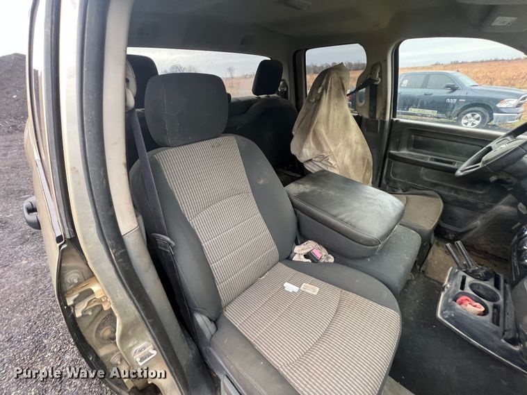 image for item KF9766 2011 Dodge Ram 1500  Quad Cab pickup truck