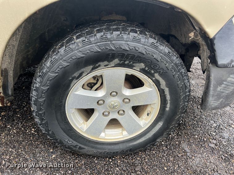 image for item KF9766 2011 Dodge Ram 1500  Quad Cab pickup truck