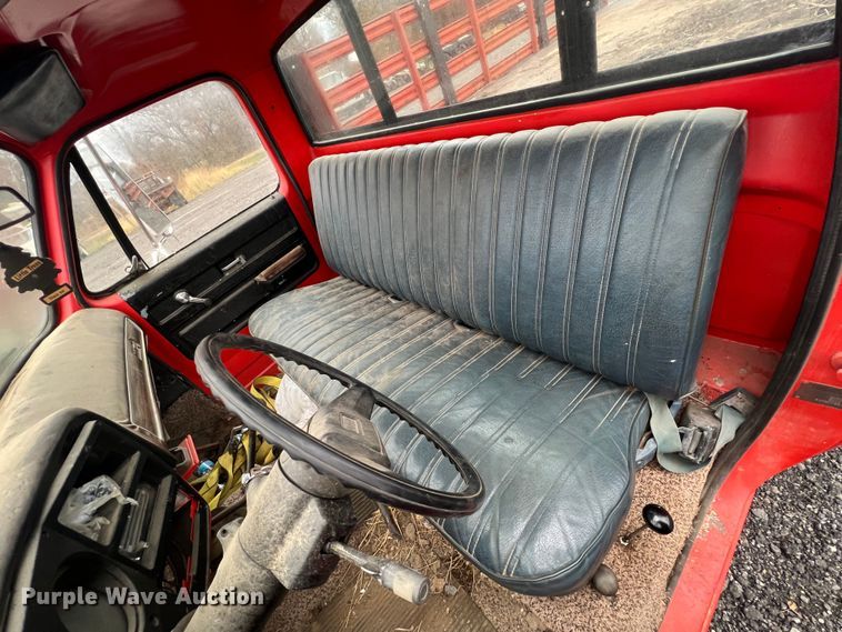 image for item KF9768 1974 Chevrolet C10  dump flatbed pickup truck