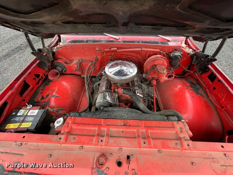 image for item KF9768 1974 Chevrolet C10  dump flatbed pickup truck