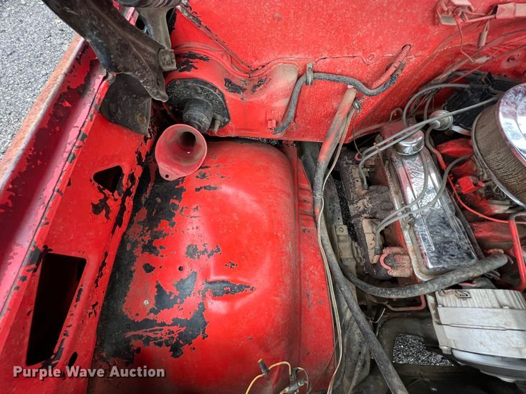 image for item KF9768 1974 Chevrolet C10  dump flatbed pickup truck