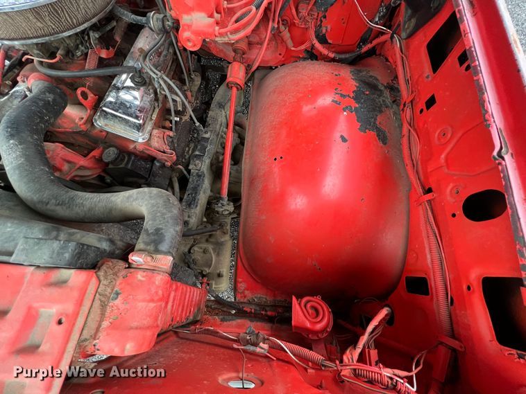 image for item KF9768 1974 Chevrolet C10  dump flatbed pickup truck