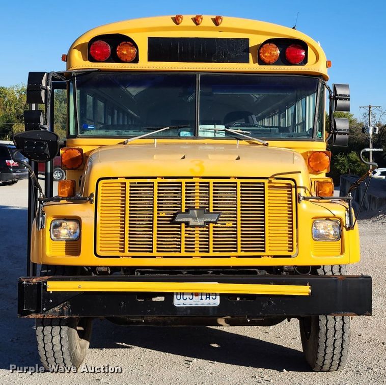image for item KH9193 1999 Blue Bird  school bus