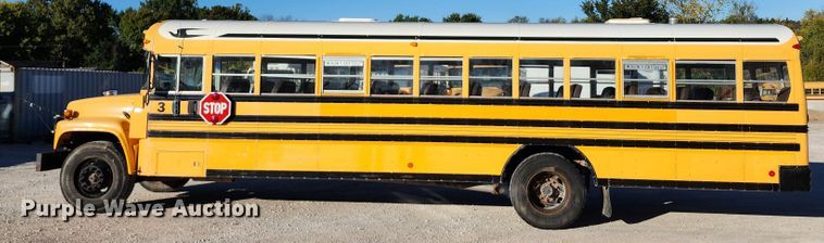 image for item KH9193 1999 Blue Bird  school bus