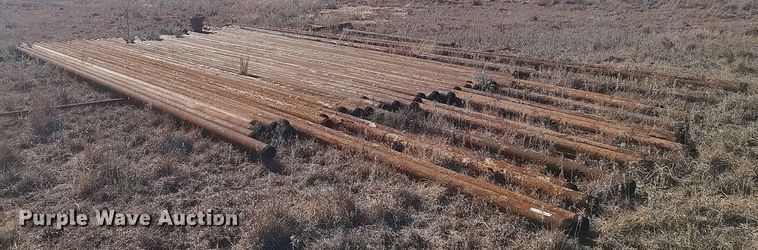 image for item KI9924 Approximately 1,750' of 4.5" diameter oilfield pipe