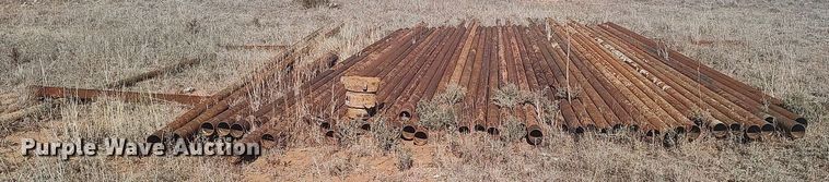 image for item KI9924 Approximately 1,750' of 4.5" diameter oilfield pipe