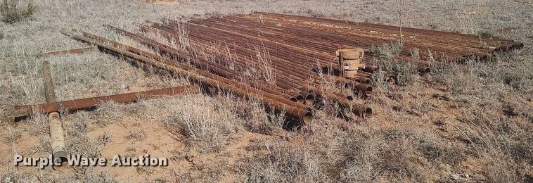 image for item KI9924 Approximately 1,750' of 4.5" diameter oilfield pipe
