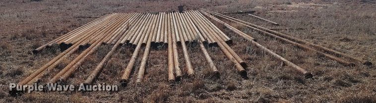 image for item KI9924 Approximately 1,750' of 4.5" diameter oilfield pipe