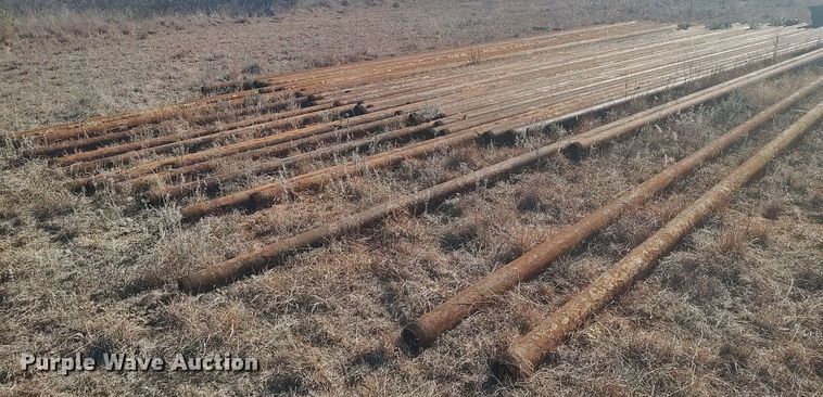 image for item KI9924 Approximately 1,750' of 4.5" diameter oilfield pipe