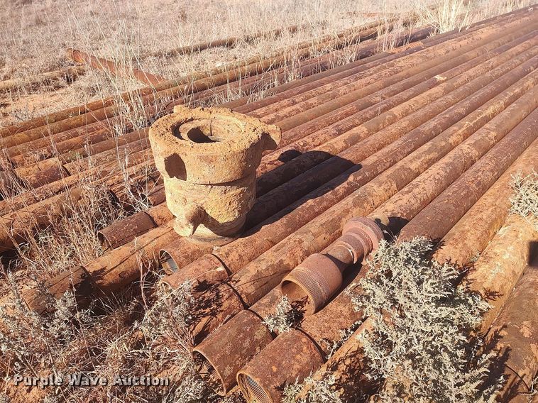 image for item KI9924 Approximately 1,750' of 4.5" diameter oilfield pipe