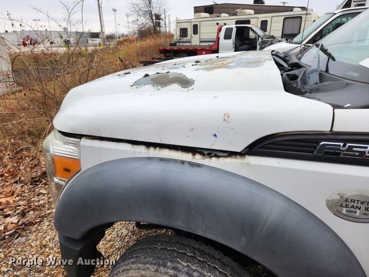 image for item KT9539 2011 Ford F550 Super Duty XL  dump flatbed truck