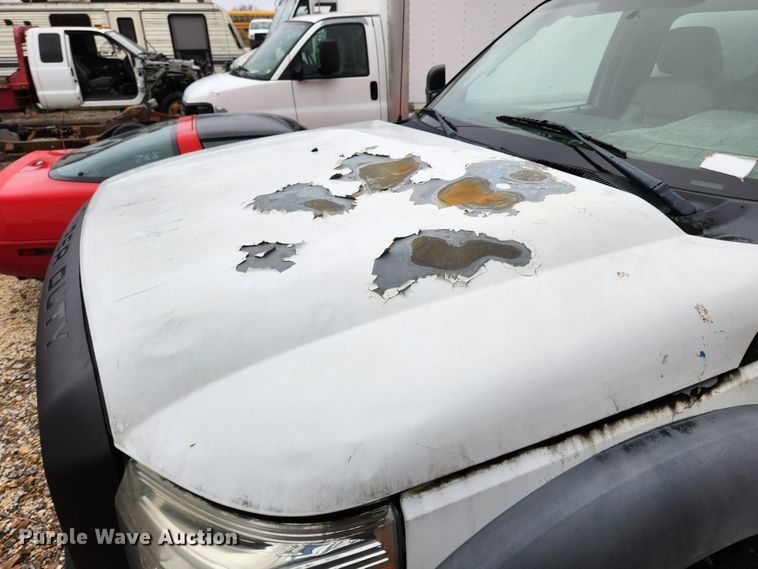 image for item KT9539 2011 Ford F550 Super Duty XL  dump flatbed truck