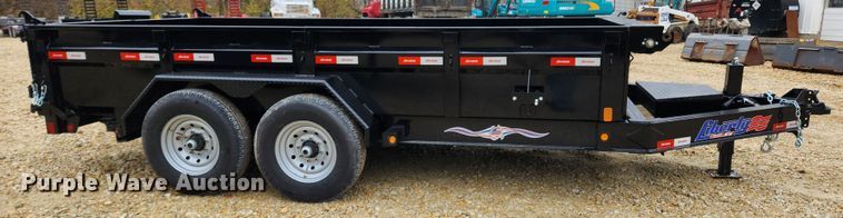image for item KT9555 2022 Liberty  dump trailer
