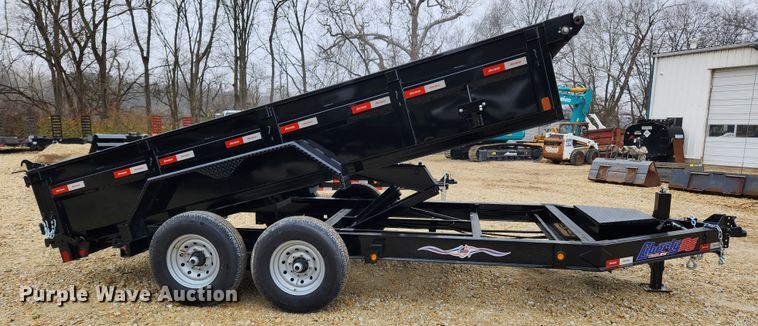 image for item KT9555 2022 Liberty  dump trailer