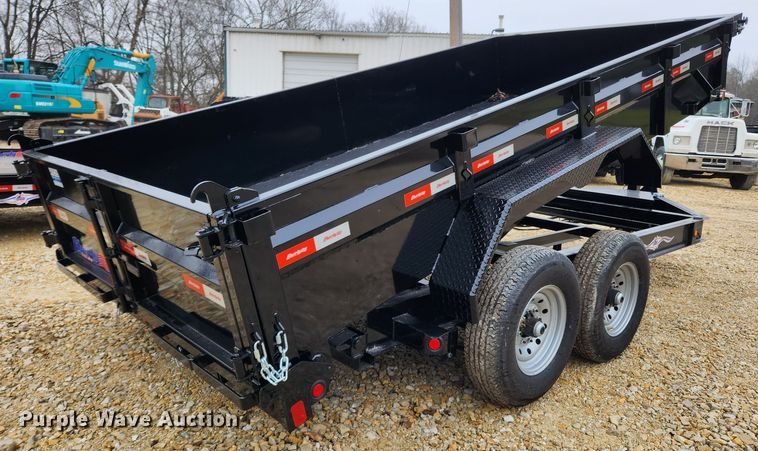 image for item KT9555 2022 Liberty  dump trailer