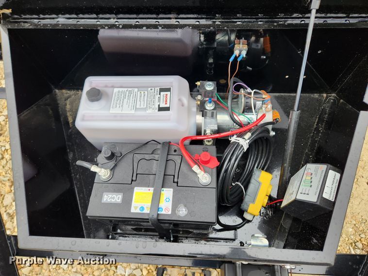 image for item KT9555 2022 Liberty  dump trailer