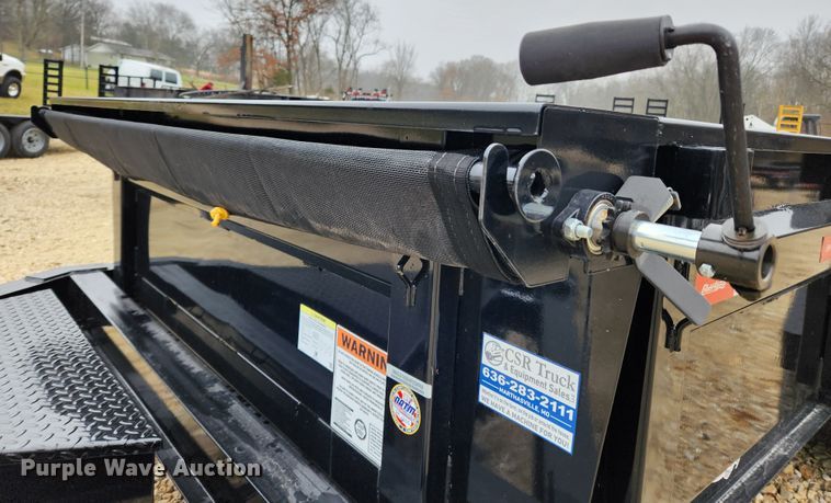 image for item KT9555 2022 Liberty  dump trailer