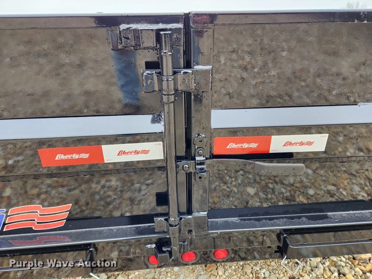 image for item KT9555 2022 Liberty  dump trailer