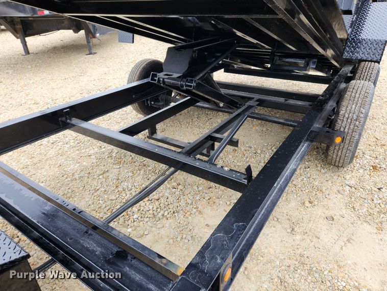 image for item KT9555 2022 Liberty  dump trailer