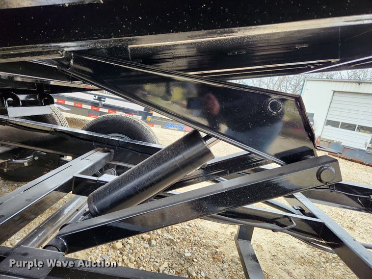 image for item KT9555 2022 Liberty  dump trailer