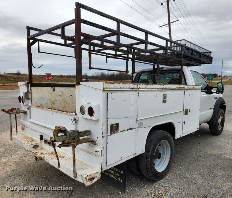 image for item KT9604 2005 Ford F550 Super Duty XL  utility / service truck