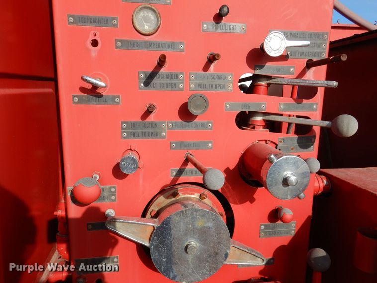 image for item KW9612 1965 International Loadstar 1700  fire truck