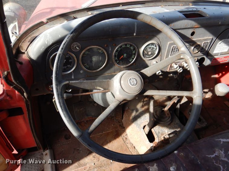 image for item KW9612 1965 International Loadstar 1700  fire truck