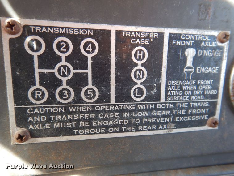 image for item KW9612 1965 International Loadstar 1700  fire truck