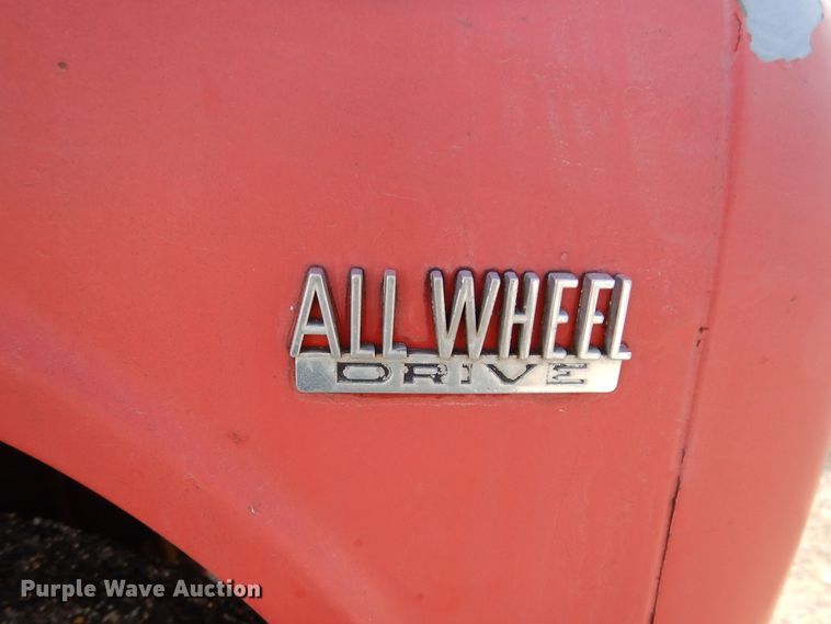 image for item KW9612 1965 International Loadstar 1700  fire truck