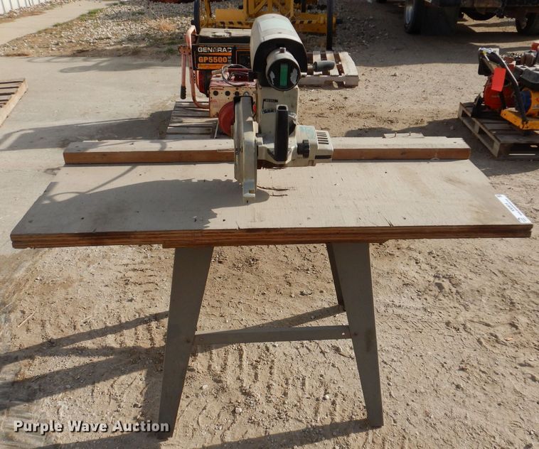 image for item KW9614 DeWalt 700  radial arm saw