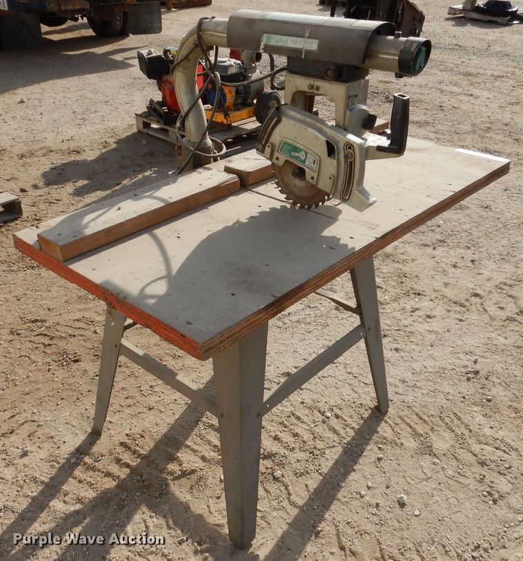 image for item KW9614 DeWalt 700  radial arm saw