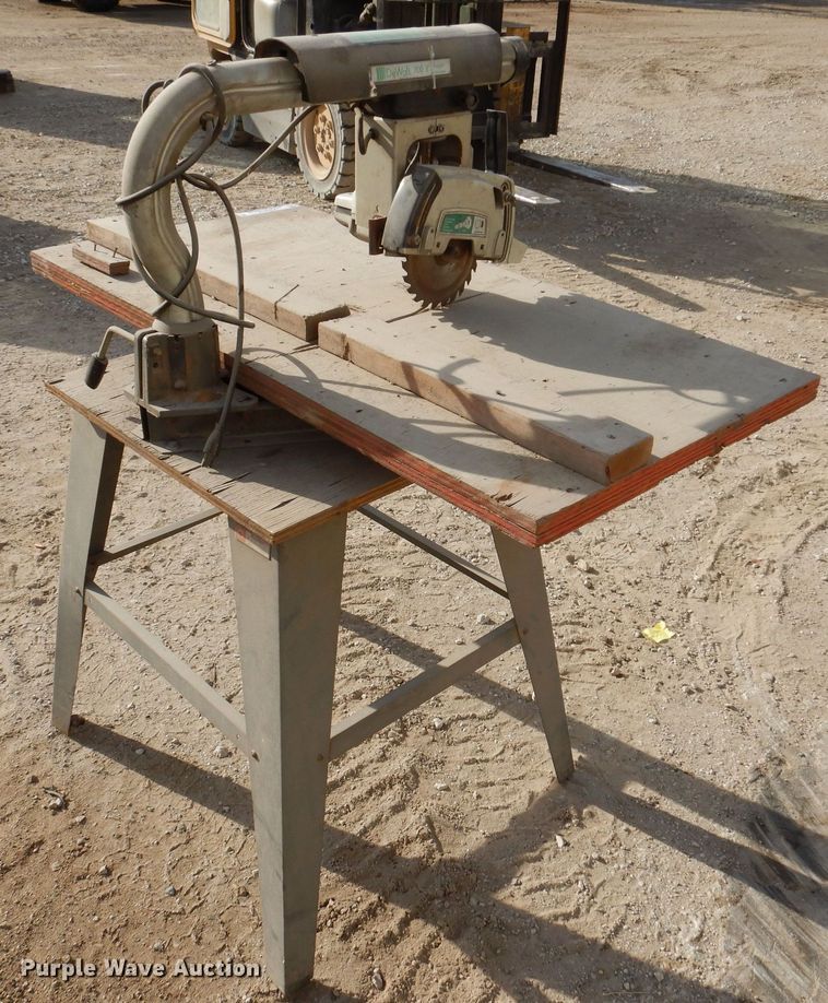 image for item KW9614 DeWalt 700  radial arm saw