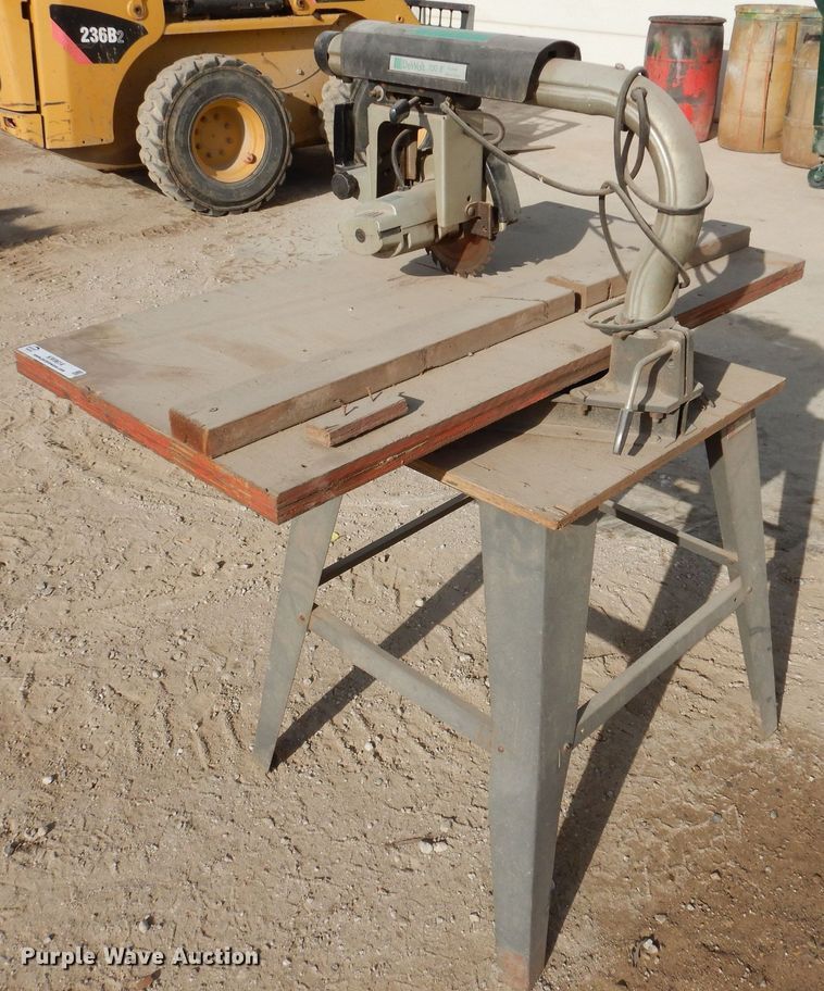 image for item KW9614 DeWalt 700  radial arm saw