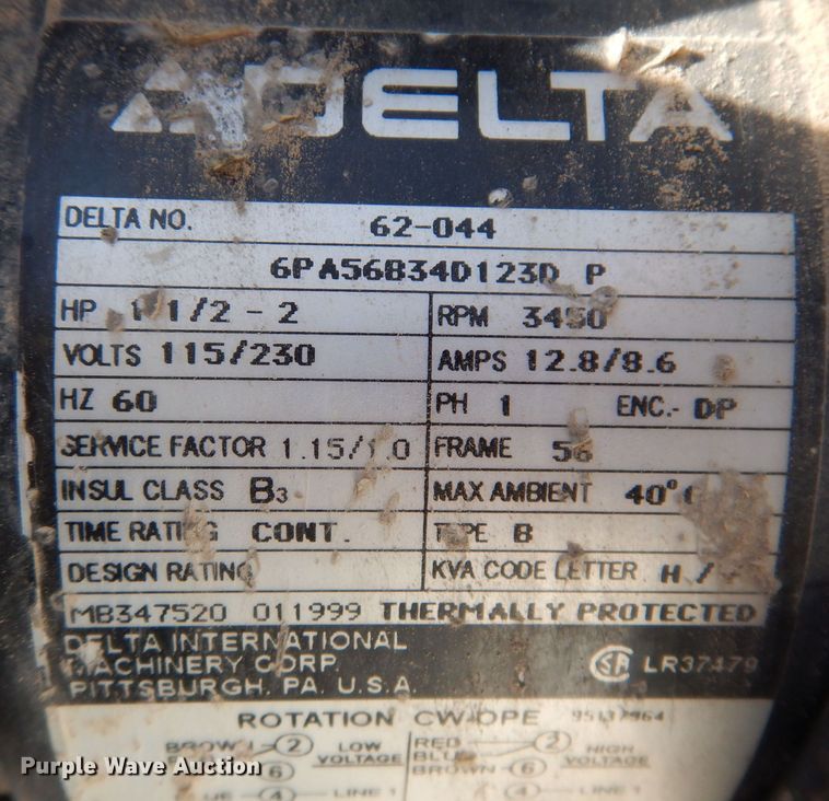 image for item KW9615 Delta  table saw