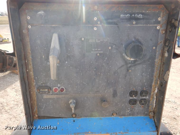 image for item KW9624 Miller Big 40G  welder/generator
