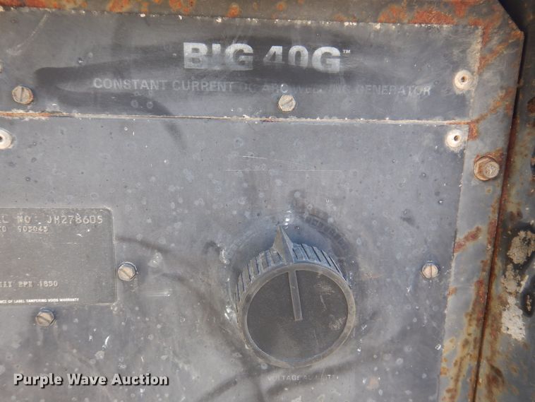 image for item KW9624 Miller Big 40G  welder/generator