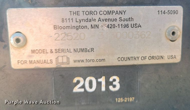 image for item LG9384 2014 Toro Dingo  compact utility loader