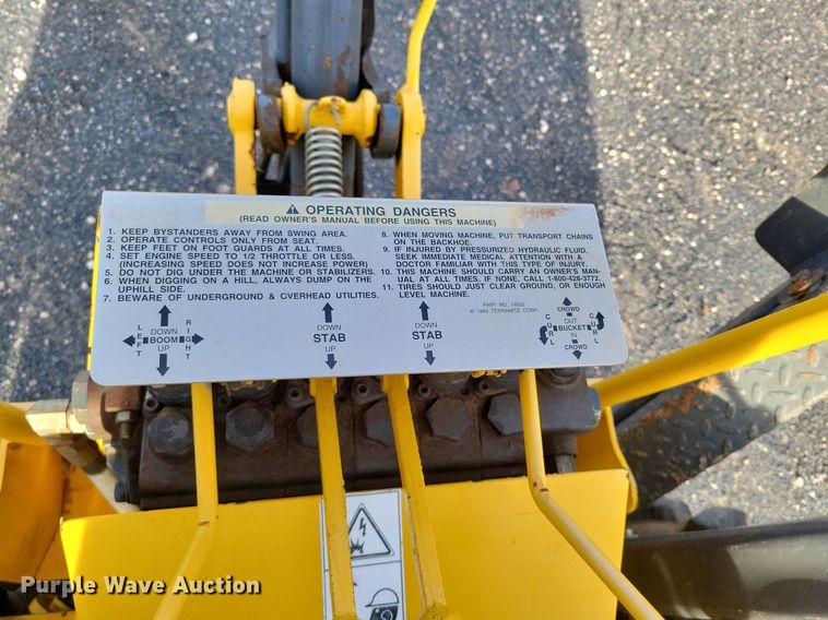 image for item LG9385 Terramite T5C  backhoe