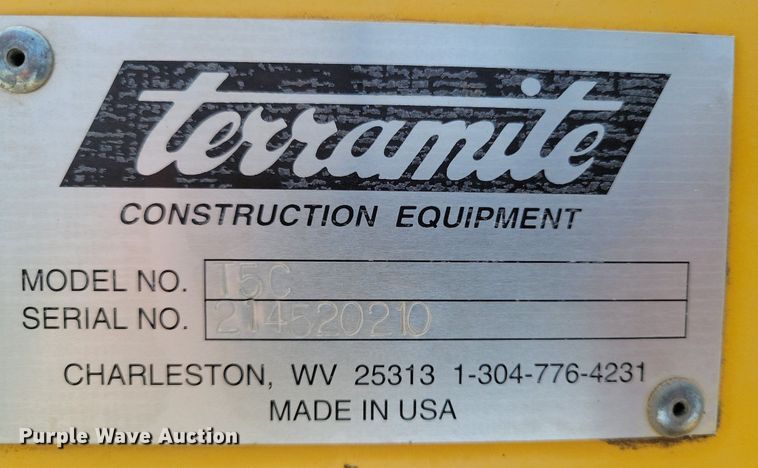 image for item LG9385 Terramite T5C  backhoe