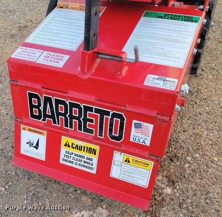 image for item LG9386 Barreto 916  rear tine tiller