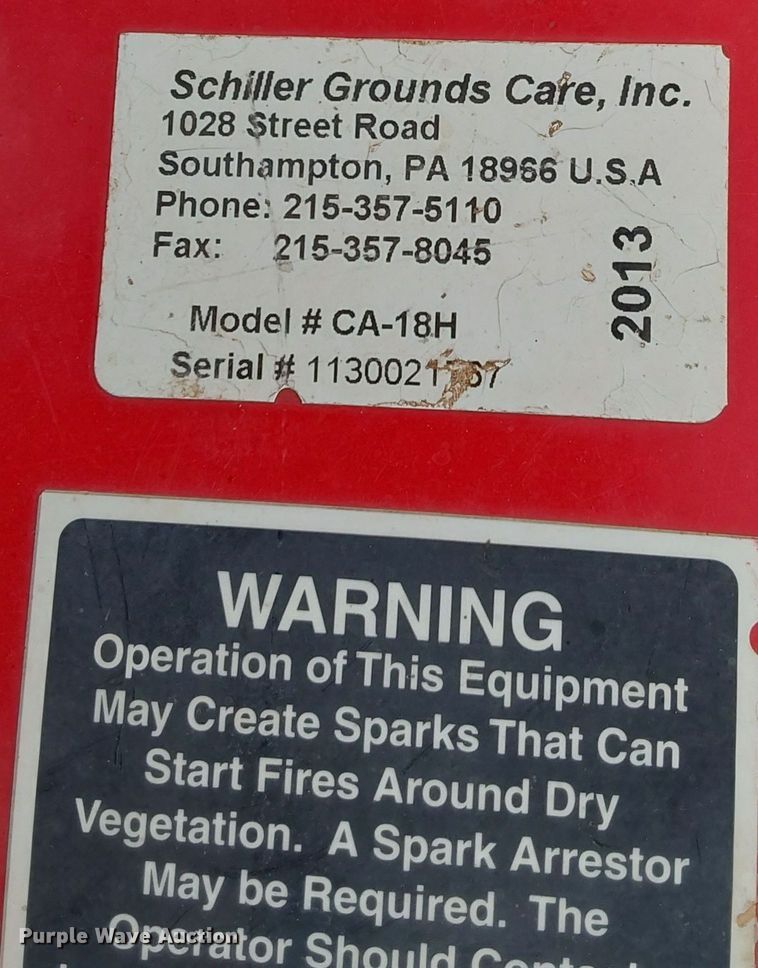 image for item LG9387 2013 Classen CA-18H  aerator