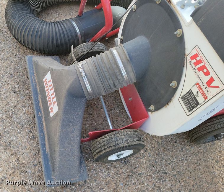 image for item LG9389 Little Wonder HPV  lawn vacuum