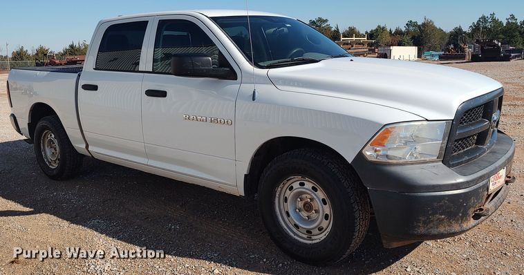 image for item LK9346 2012 Dodge Ram 1500  Crew Cab pickup truck