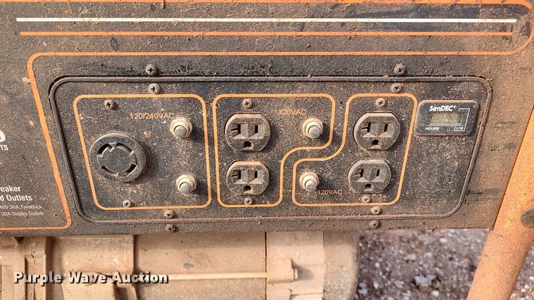 image for item LK9424 Generac GP6500  generator