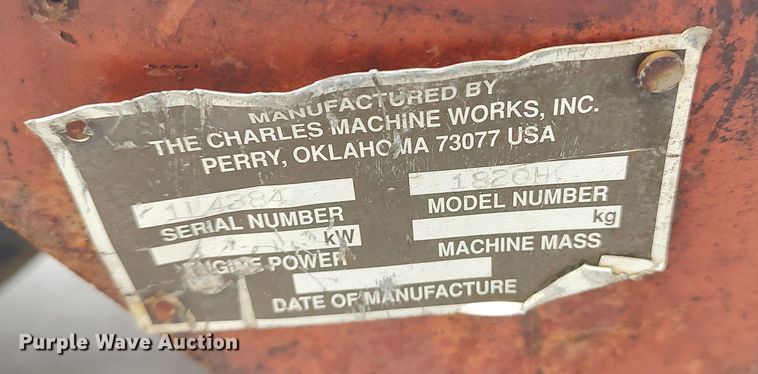 image for item LK9452 Ditch Witch 1820  trencher