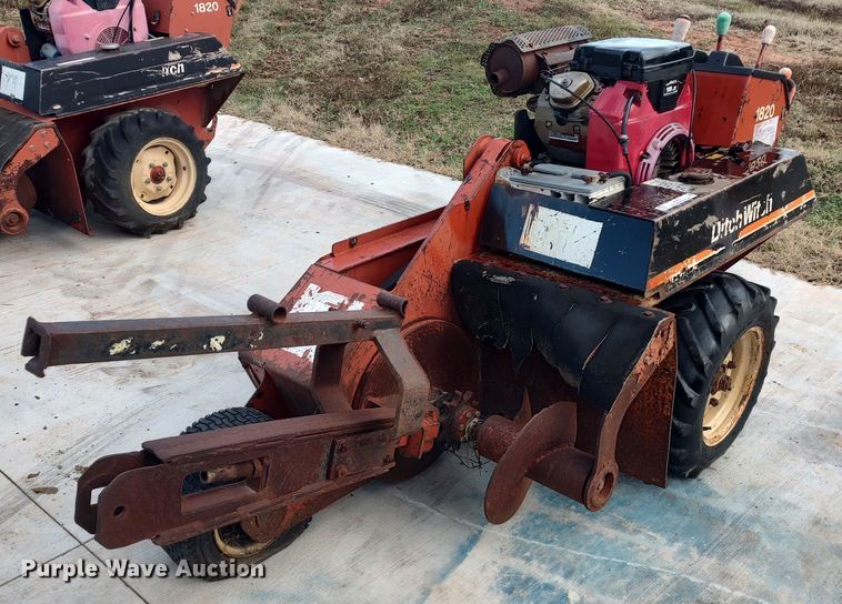 image for item LK9453 Ditch Witch 1820  trencher