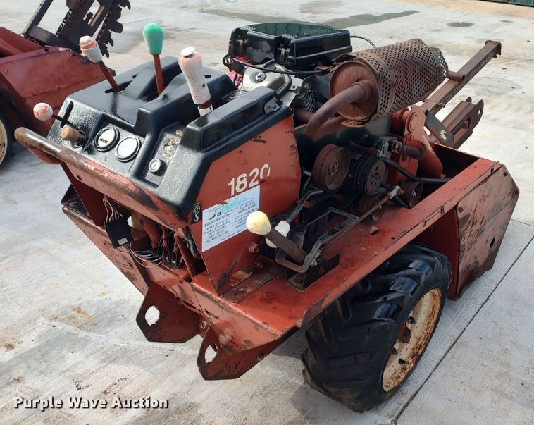 image for item LK9453 Ditch Witch 1820  trencher