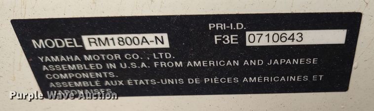 image for item LK9456 2014 Yamaha AR192  boat